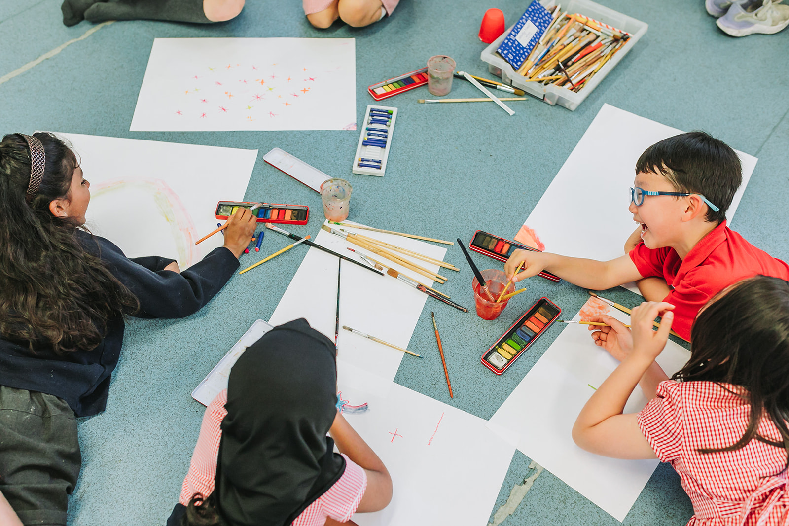 Faraday Prep School kids get creative