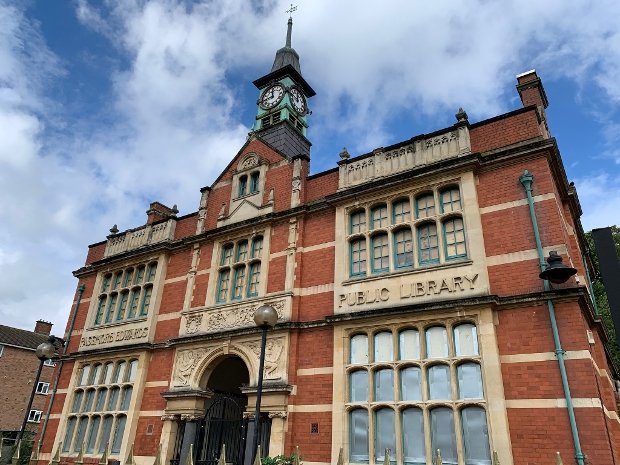 Applecart Arts is located in East Ham heritage building The Passmore Edwards Building